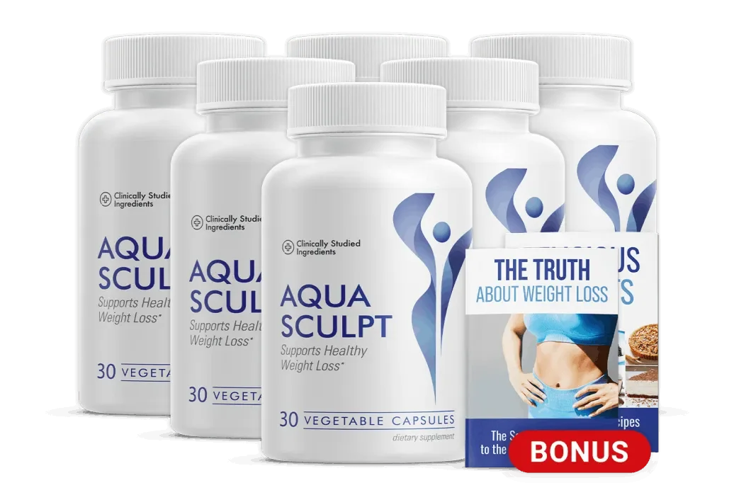 AquaSculpt six bottles plus bonus